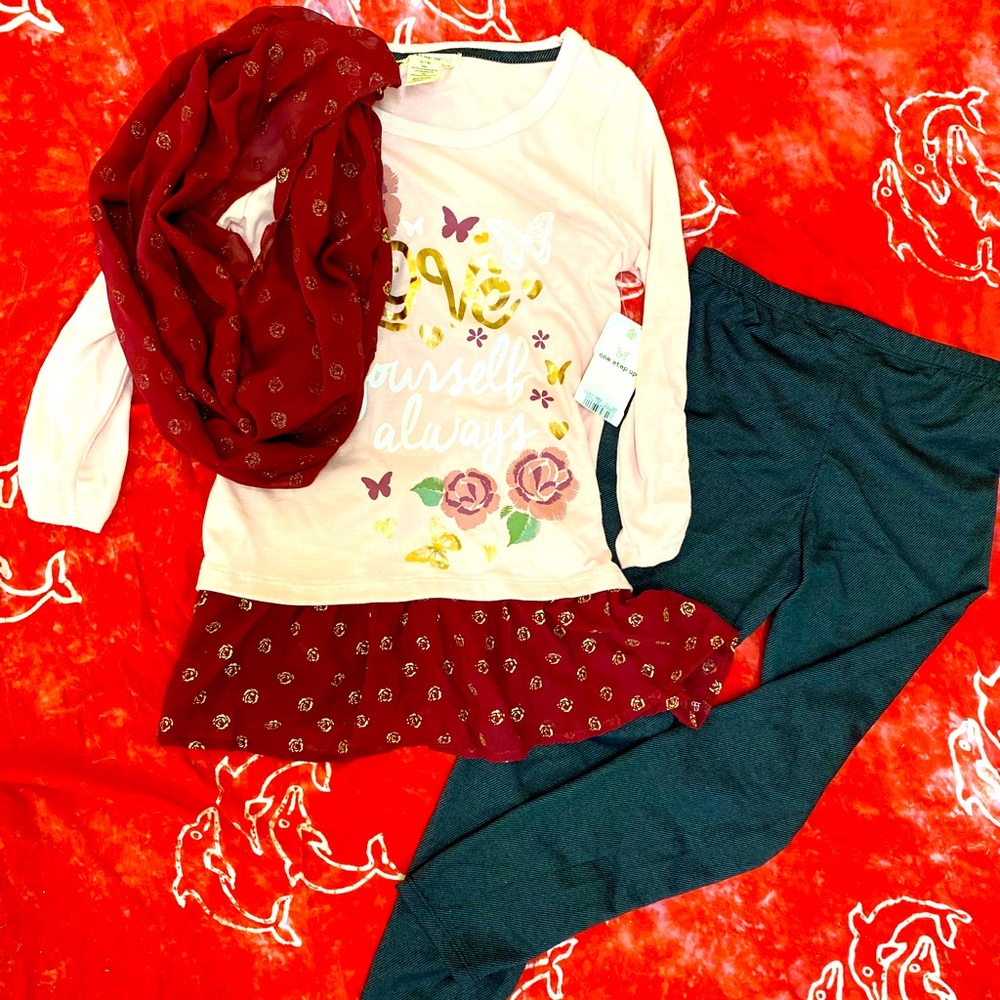 Girls 7/8 3 piece outfit